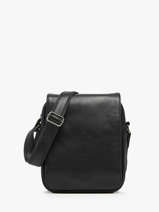 Sac Bandoulire Flandres Cuir Etrier Noir flandres EFLA731M