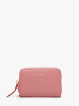 Wallet Torsade Leather Etrier Pink torsade ETOS096M