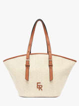Sac Port� �paule Camargue Cuir Etrier Beige camargue ECAM168L