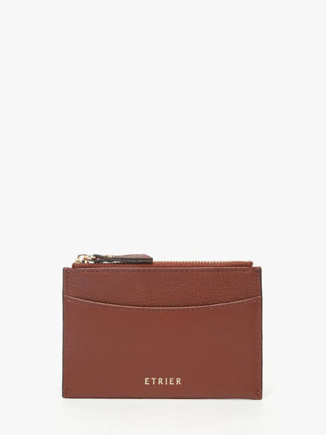 Porte-cartes Tradition Cuir Etrier Marron tradition ETRA094M
